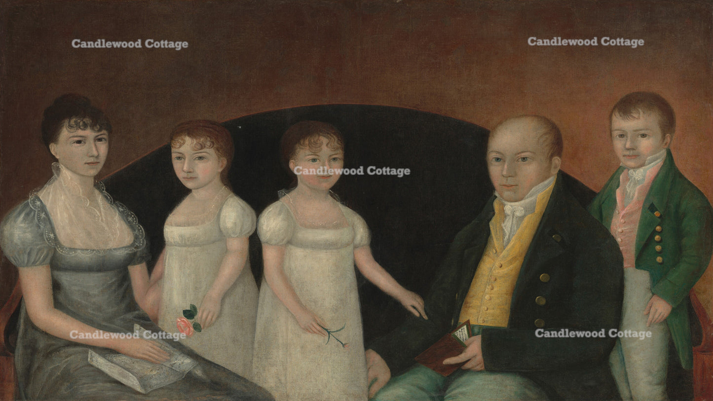Family Portrait with Twins
