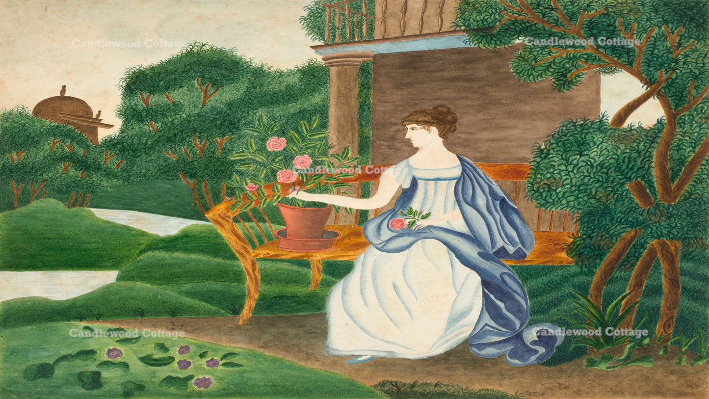 Sarah in the Garden